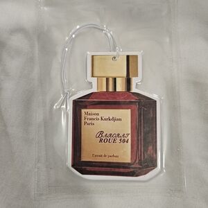 Maison Francis Kurkdjian Rouge 504 Hanging Fragrance Card